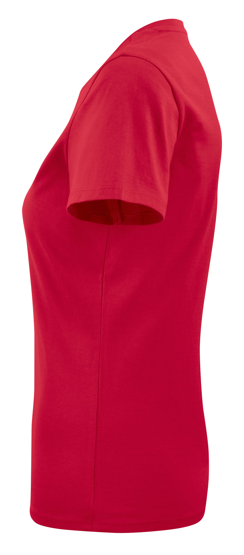 James Harvest American U T-Shirt Ladies Rot, Seitenansicht links