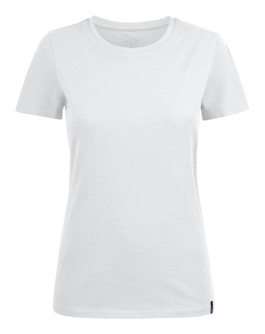 James Harvest American U T-Shirt Ladies Weiss, Vorderansicht