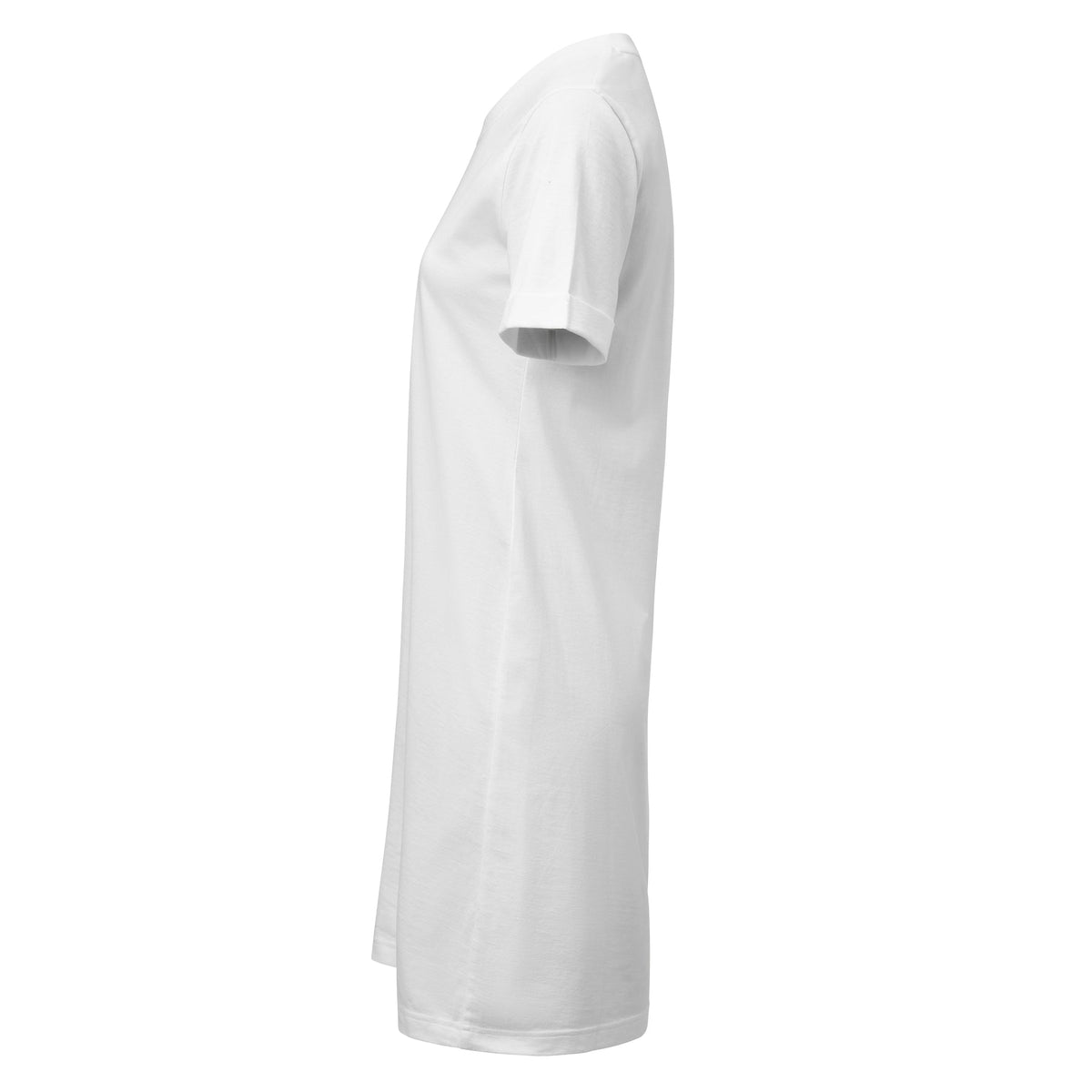 James Harvest American T-shirt Dress Women Weiss, Seitenansicht links