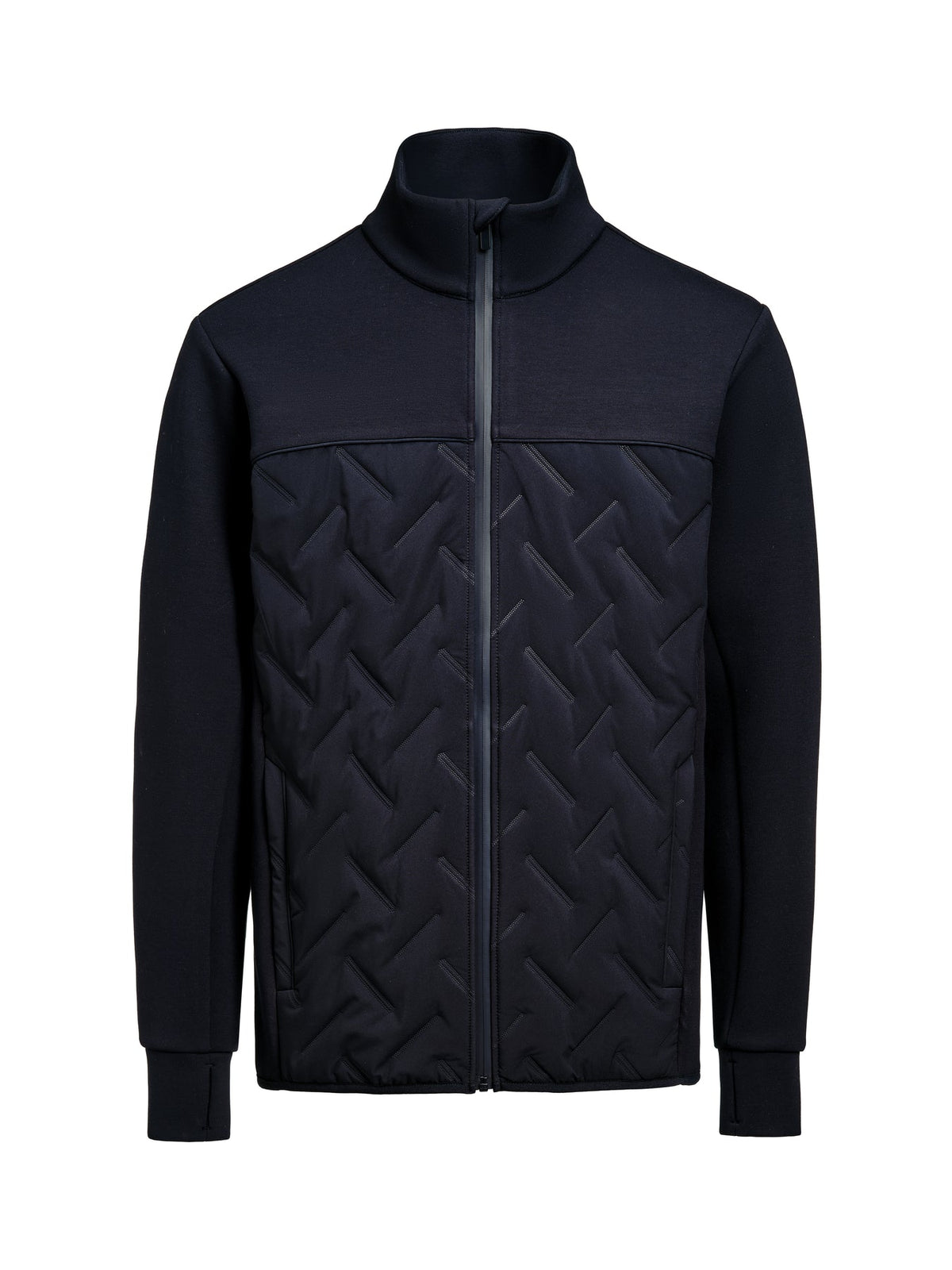 James Harvest Montana Hybrid Motion Jacket Marine, Vorderansicht