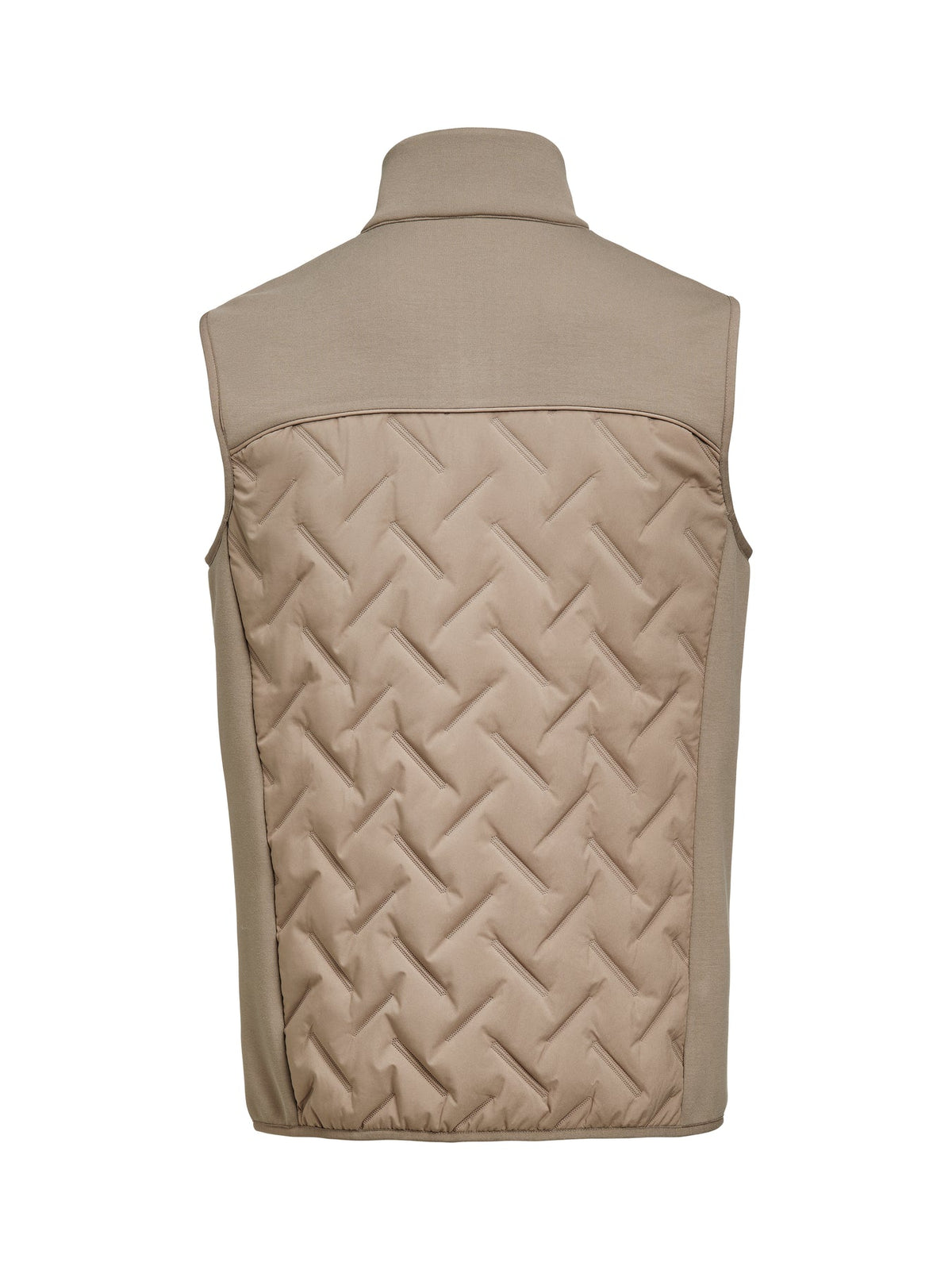 James Harvest Montana Hybrid Motion Vest Walnuss, Rückansicht