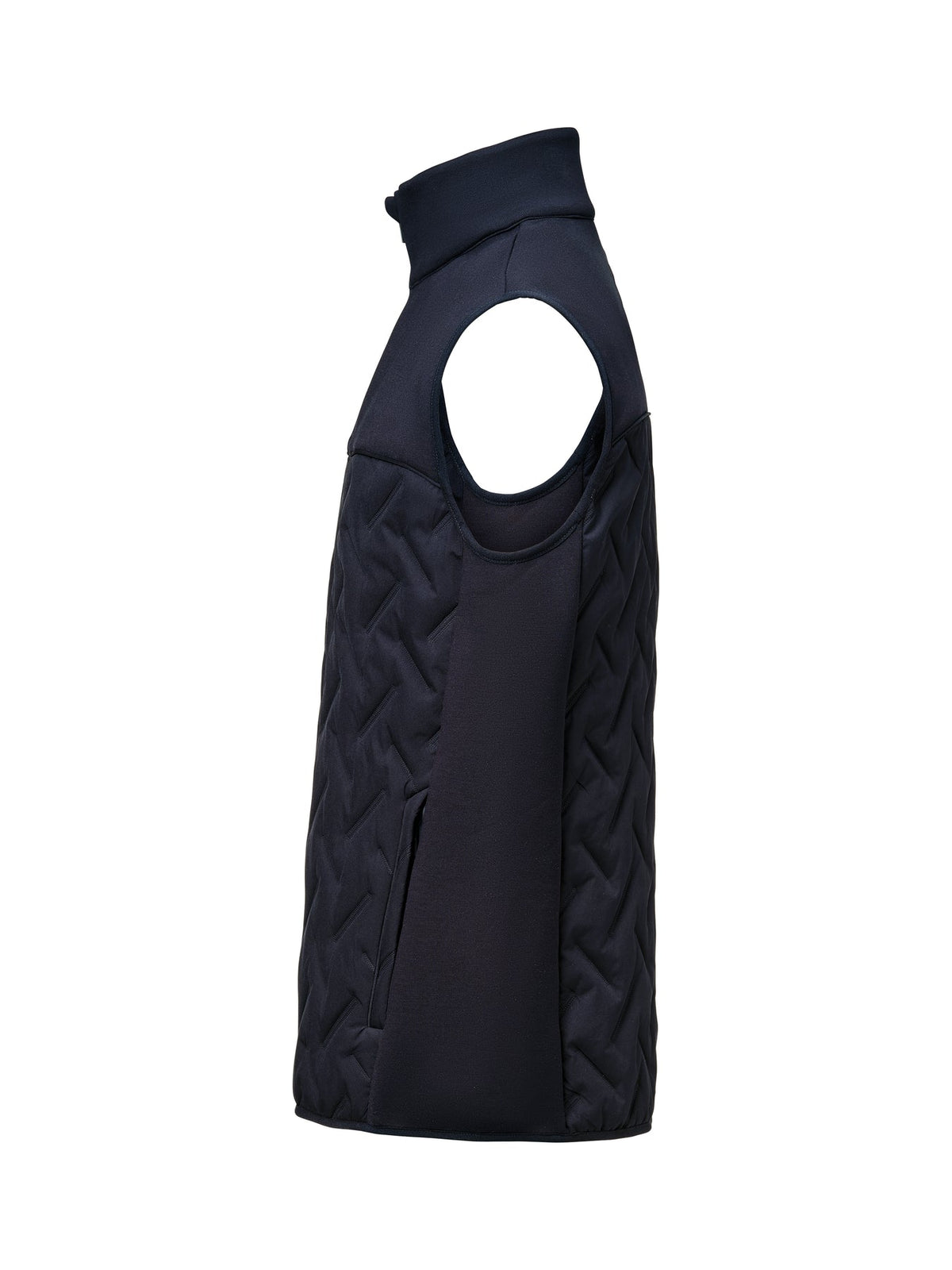 James Harvest Montana Hybrid Motion Vest Marine, Seitenansicht links