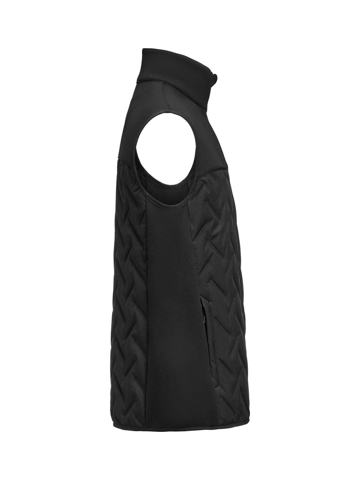James Harvest Montana Hybrid Motion Vest Schwarz, Seitenansicht rechts