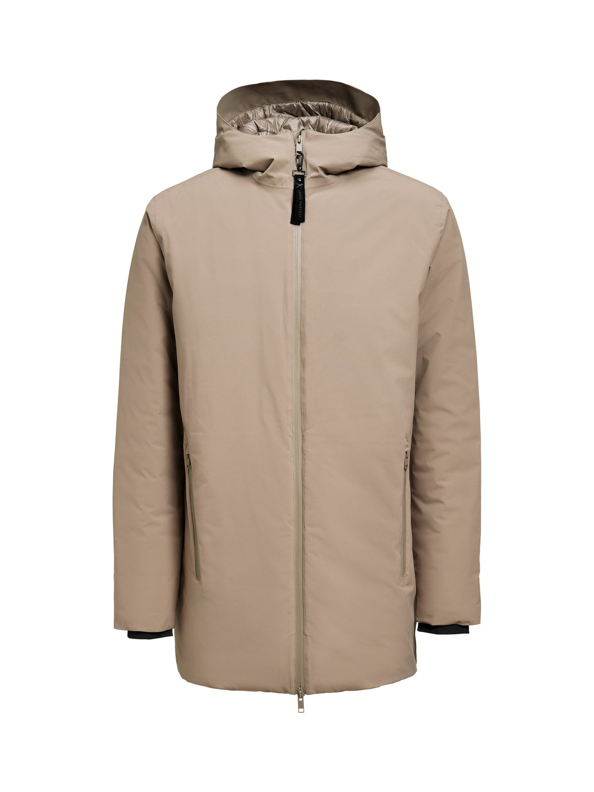 James Harvest Montana Parka Walnuss, Vorderansicht