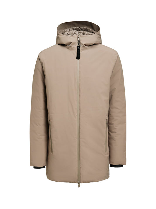 James Harvest Montana Parka Walnuss, Vorderansicht