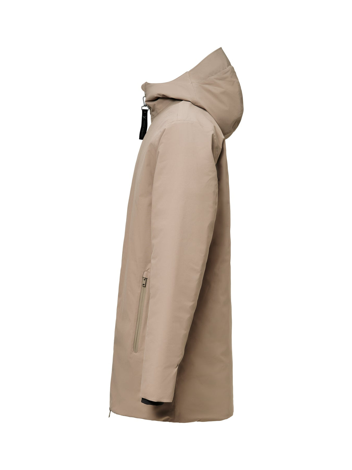 James Harvest Montana Parka Walnuss, Seitenansicht links