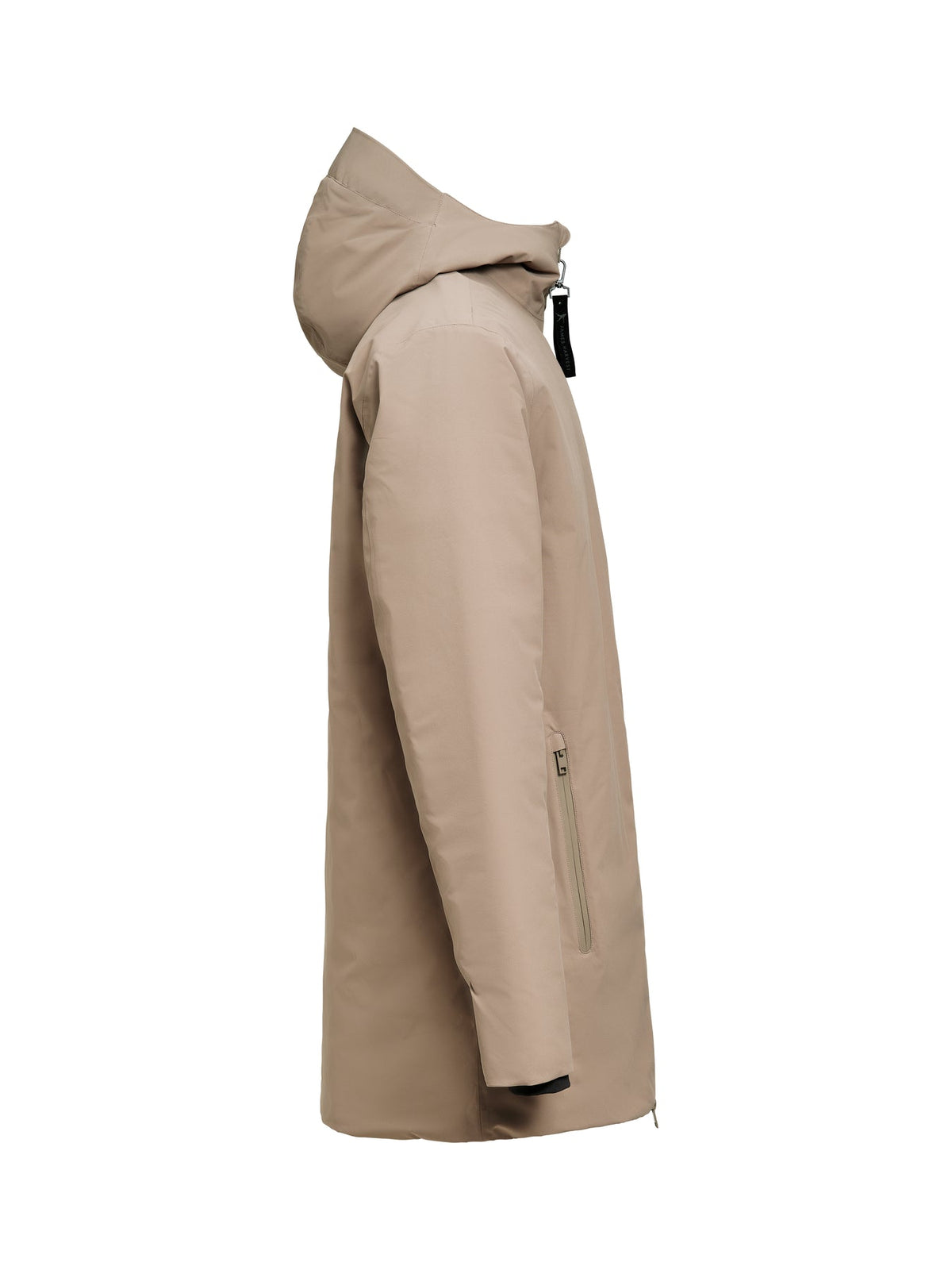 James Harvest Montana Parka Walnuss, Seitenansicht rechts