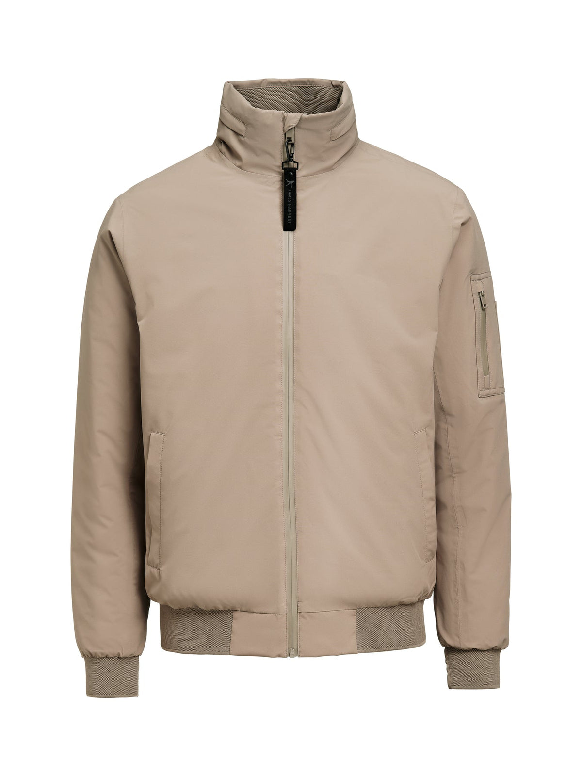 James Harvest Montana Bomberjacket Walnuss, Vorderansicht