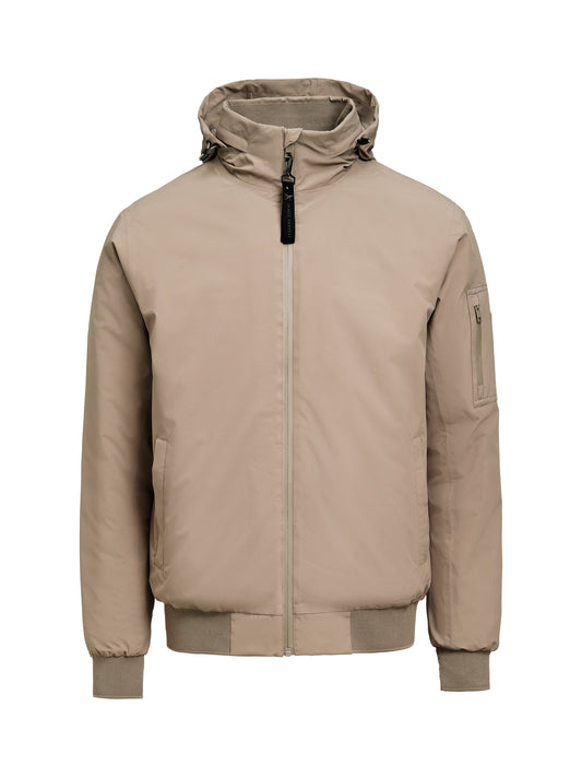 James Harvest Montana Bomberjacket Walnuss, Vorderansicht