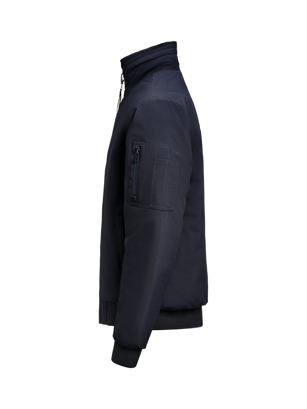James Harvest Montana Bomberjacket Marine, Seitenansicht links