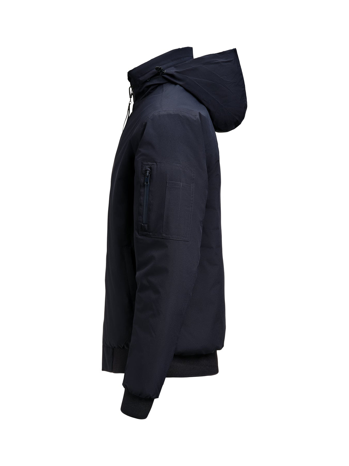 James Harvest Montana Bomberjacket Marine, Seitenansicht links