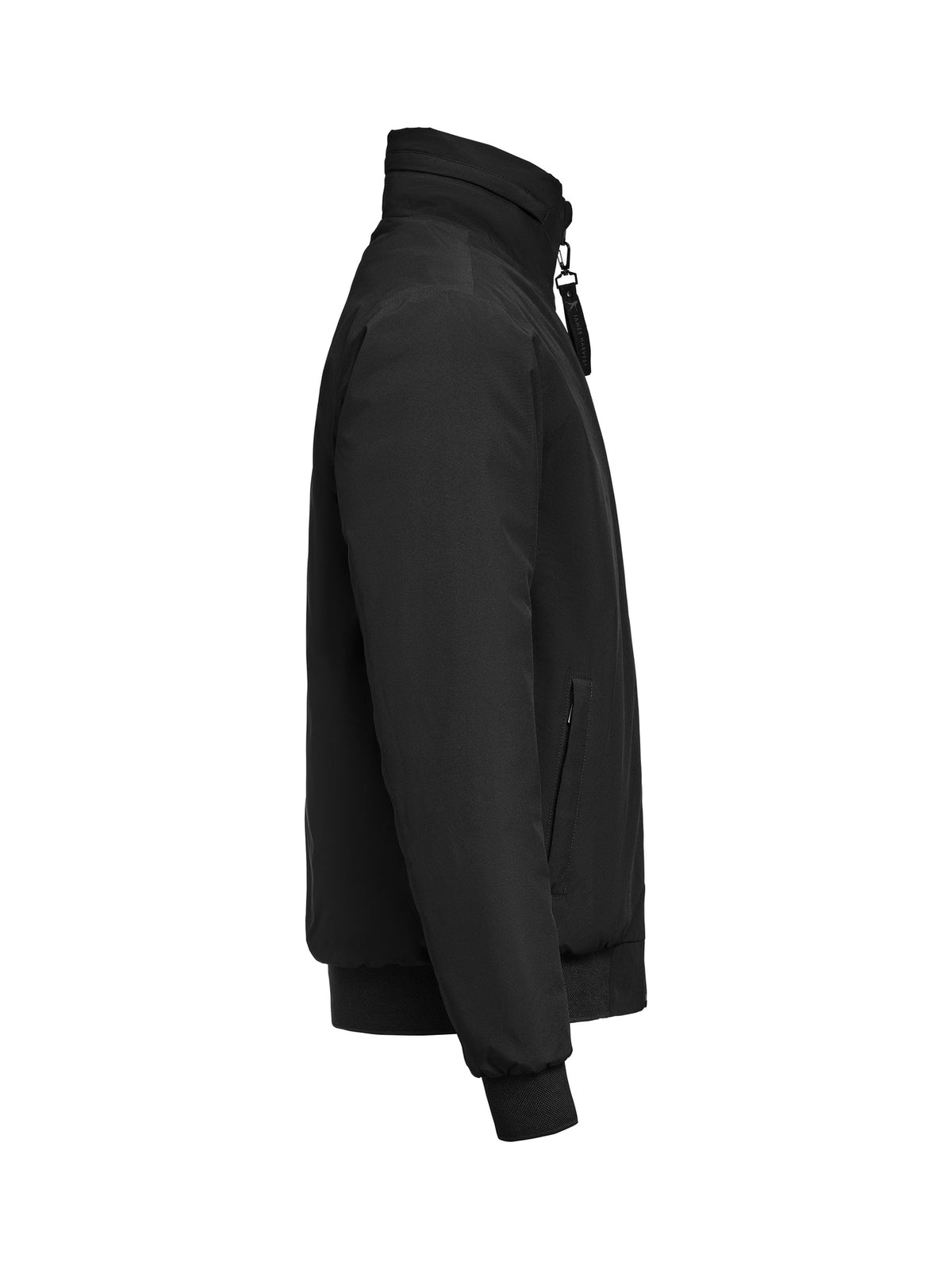 James Harvest Montana Bomberjacket Schwarz, Seitenansicht rechts