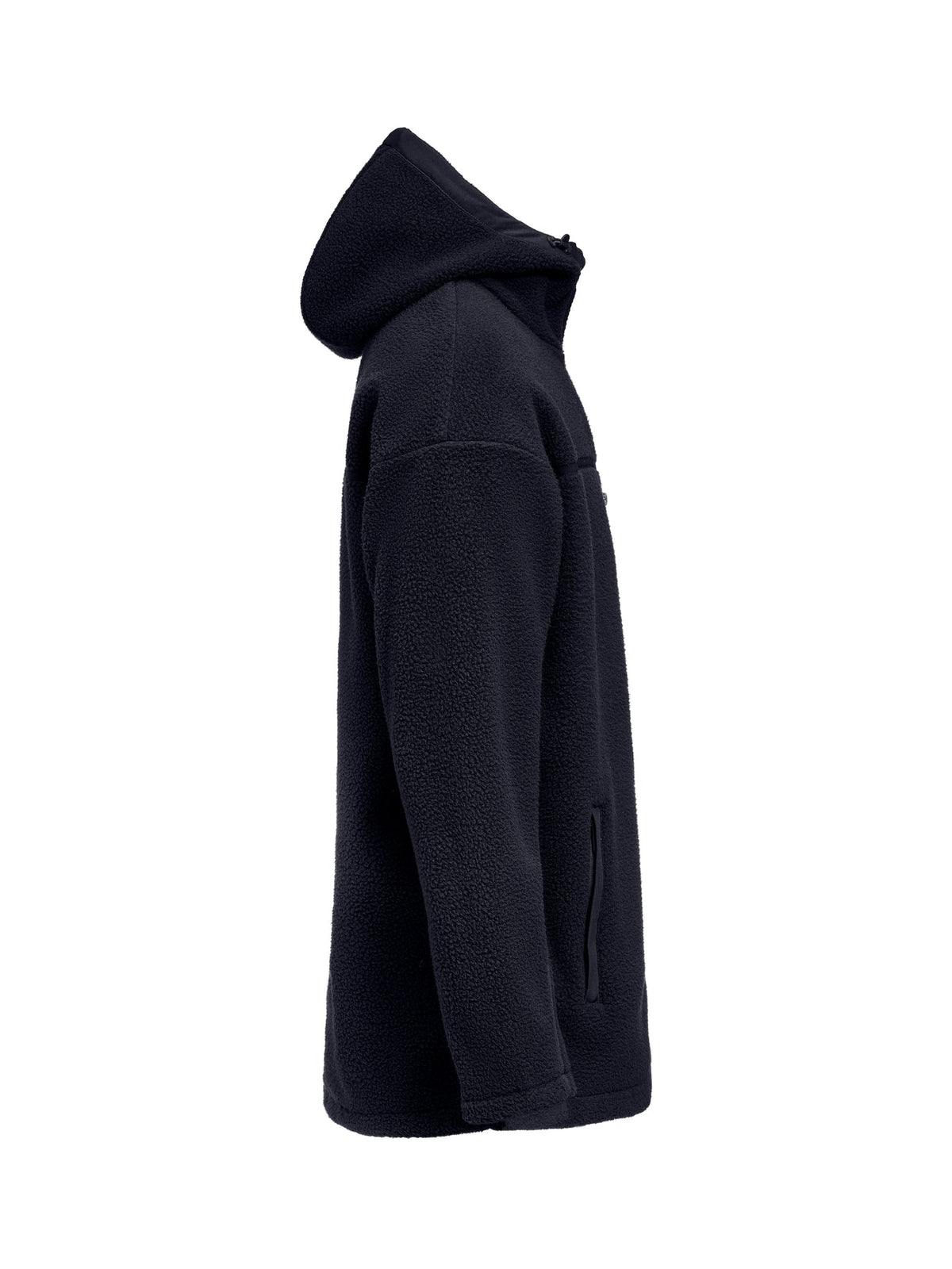 James Harvest Montana Pile Fleece Marine, Seitenansicht rechts