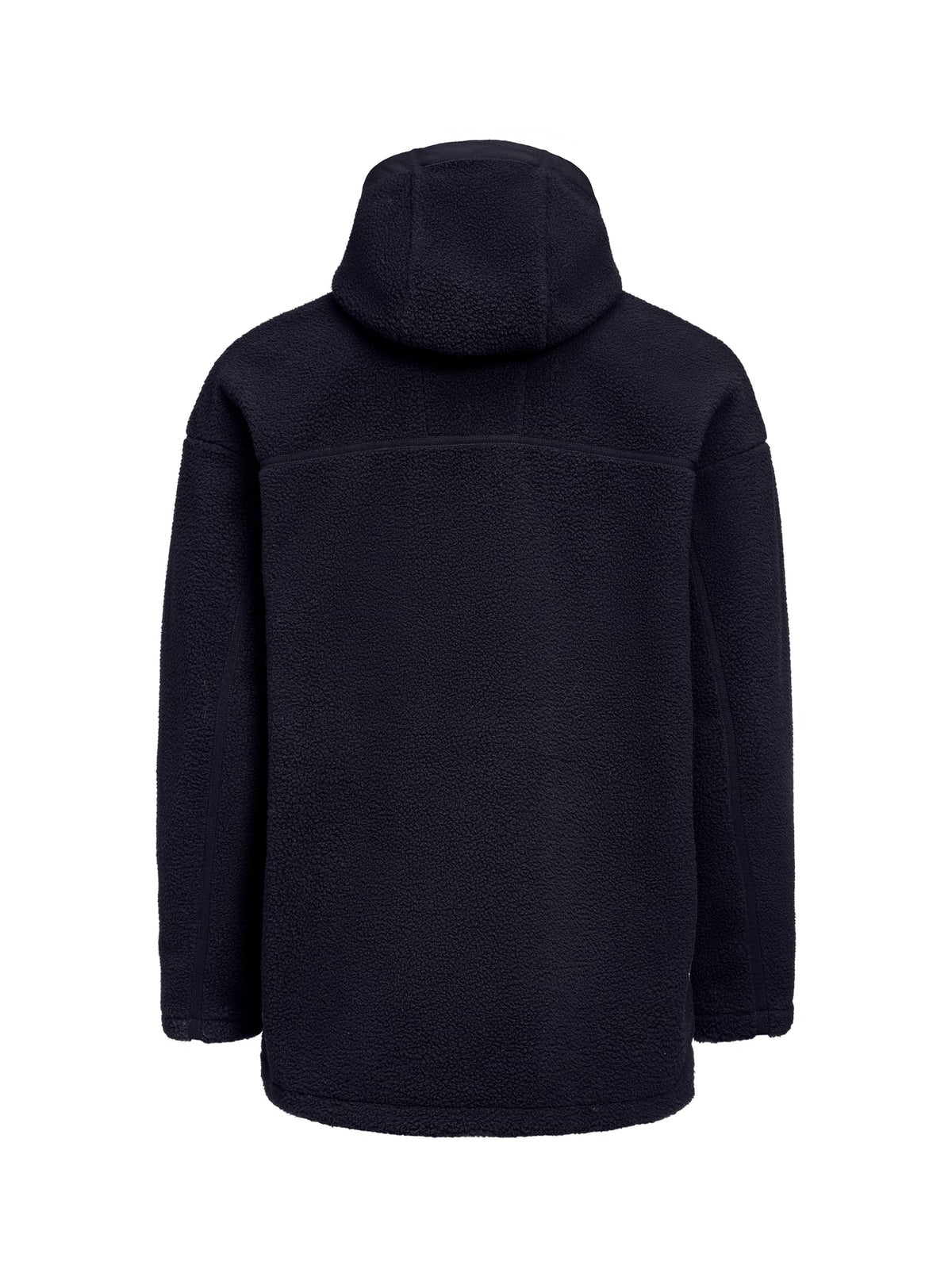 James Harvest Montana Pile Fleece Schwarz, Rückansicht