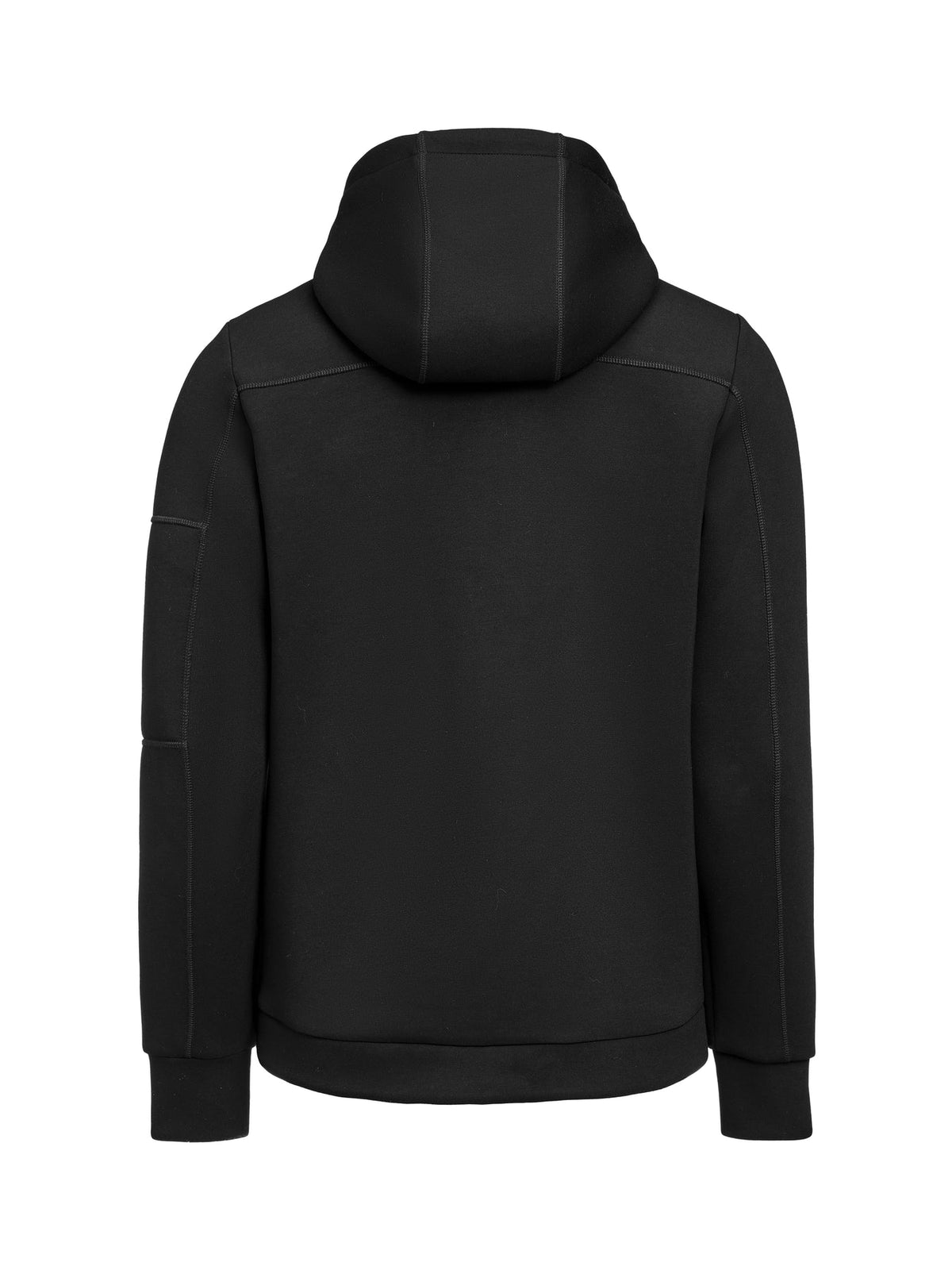James Harvest Montana Midlayer Schwarz, Rückansicht