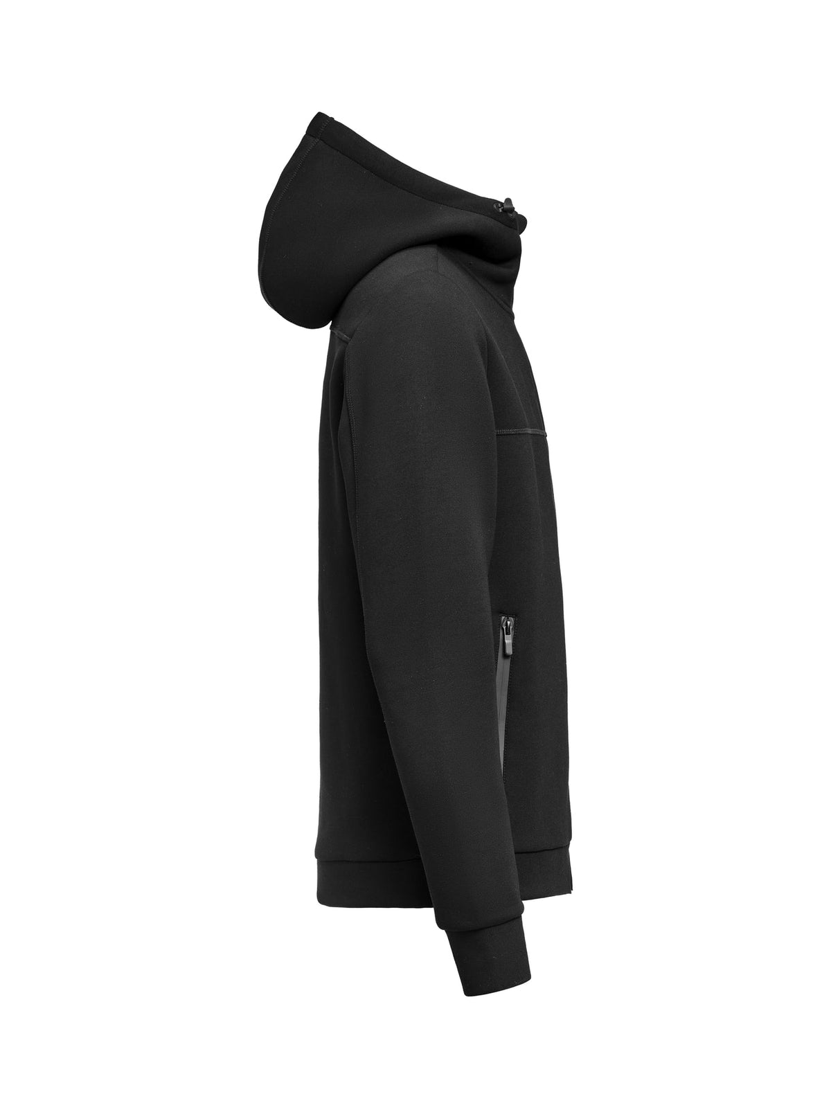 James Harvest Montana Midlayer Schwarz, Seitenansicht rechts
