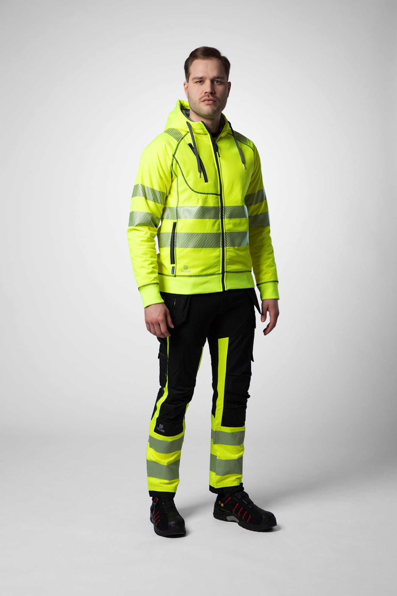 Pro Job - 6130 Kapuzenjacke EN ISO Klasse 3/2