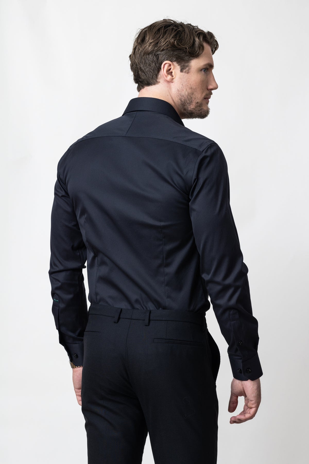 J.Harvest & Frost GB01 Twill Regular Schwarz, Produktansicht