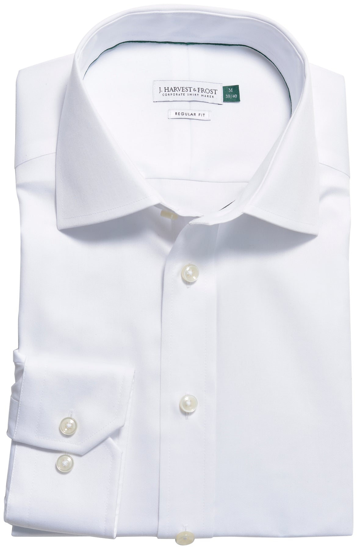 J.Harvest & Frost GB01 Twill Regular Weiss, Produktansicht
