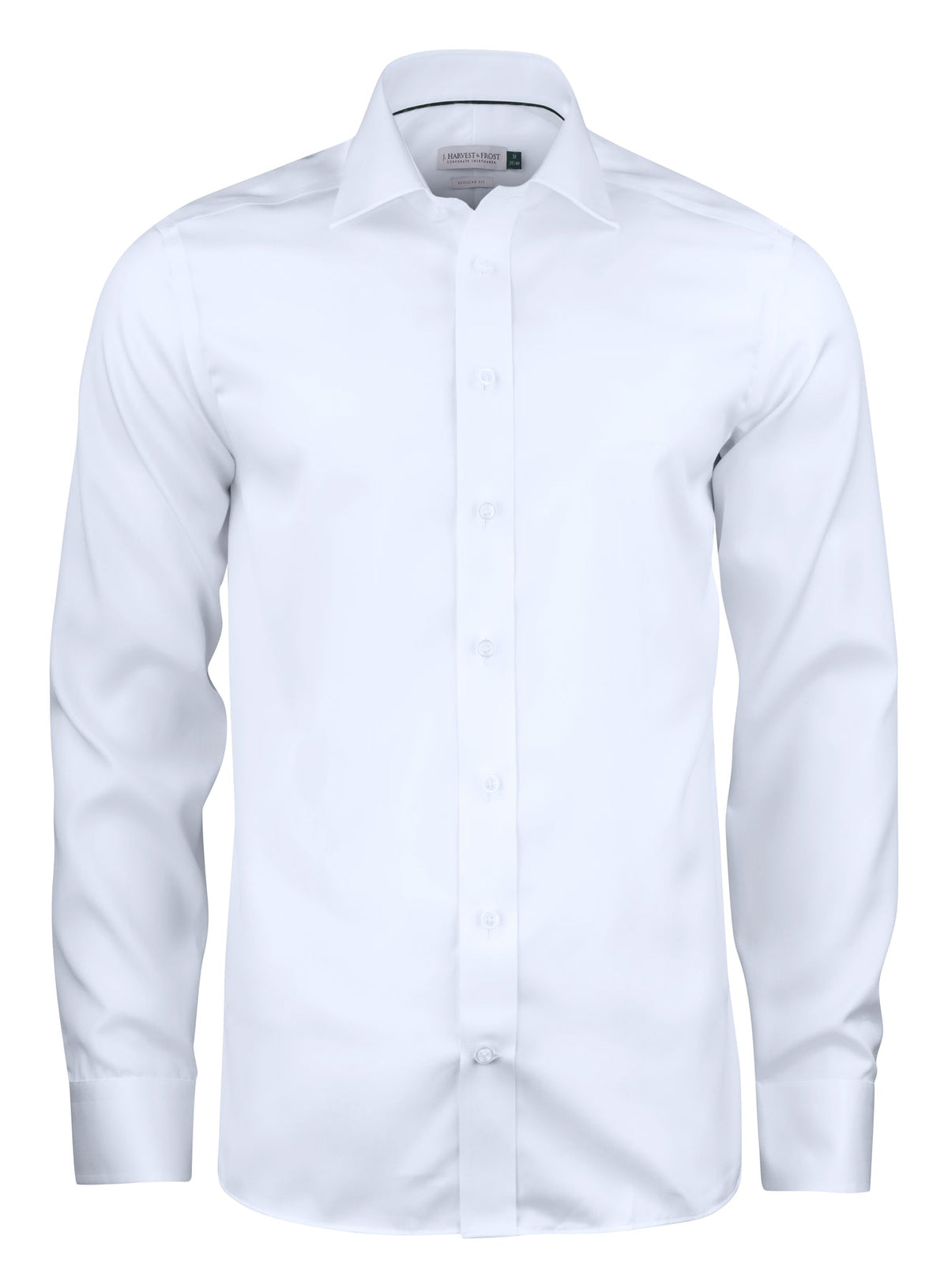J.Harvest & Frost GB01 Twill Regular Weiss, Vorderansicht