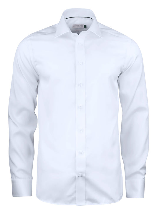 J.Harvest & Frost GB01 Twill Regular Weiss, Vorderansicht