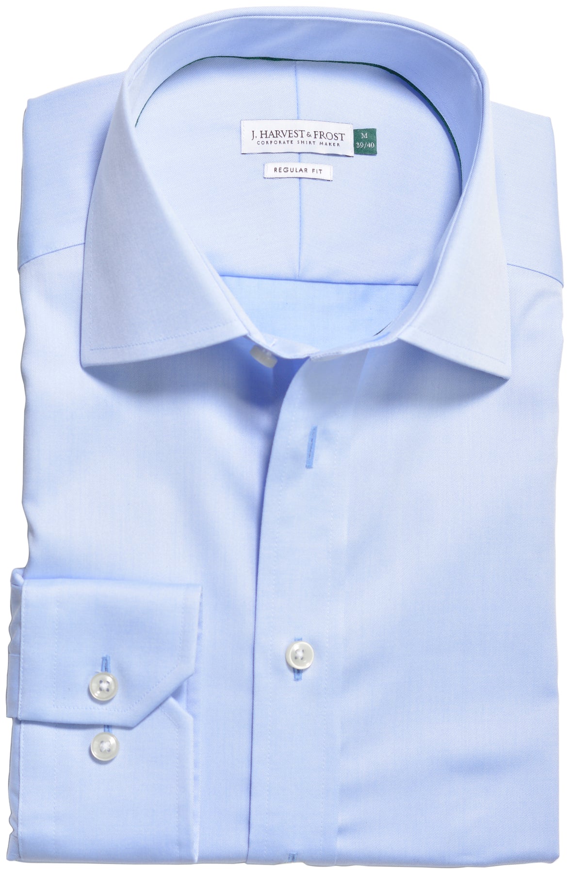 J.Harvest & Frost GB01 Twill Regular Himmelblau, Produktansicht
