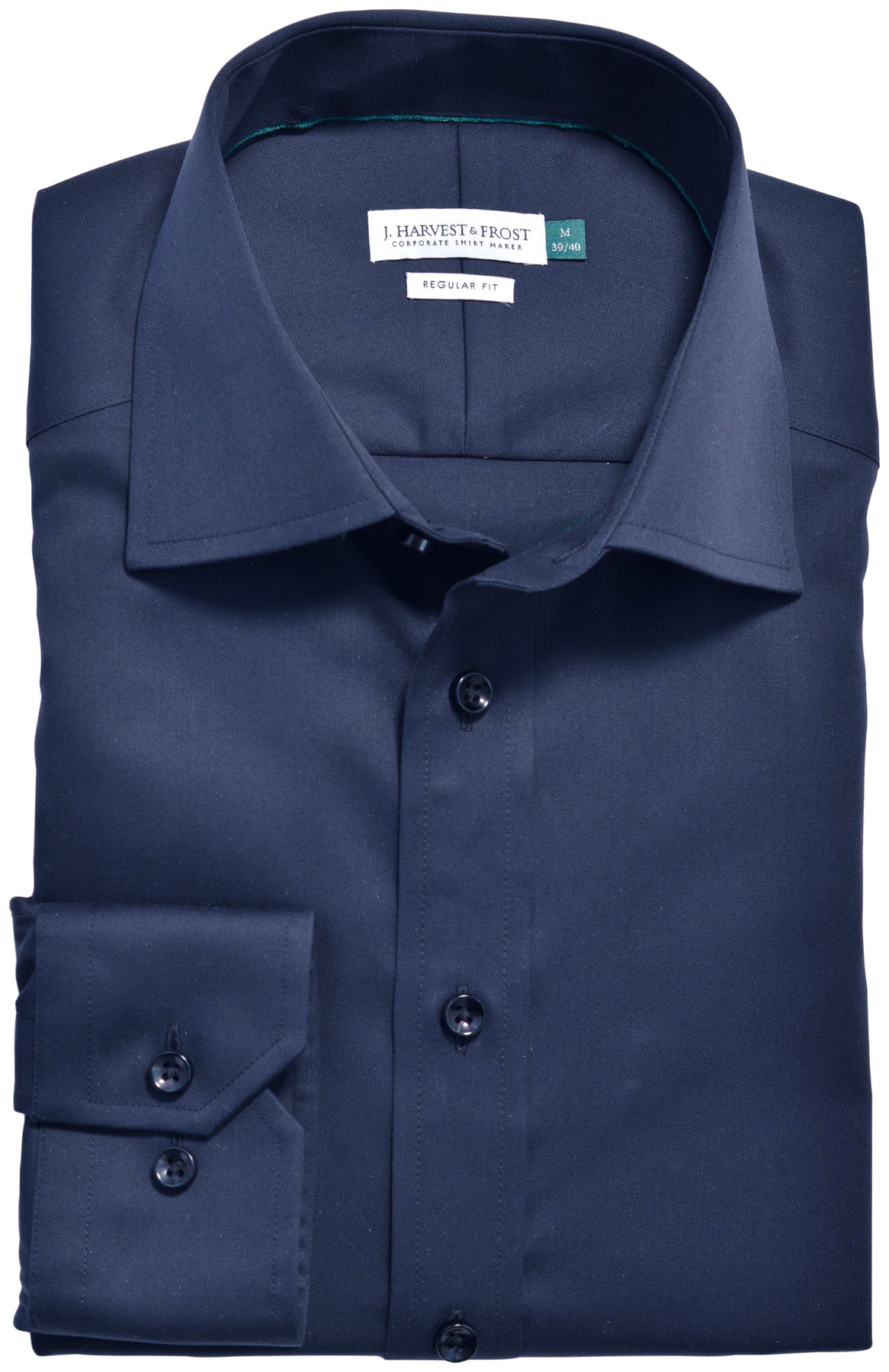 J.Harvest & Frost GB01 Twill Regular Marineblau, Produktansicht