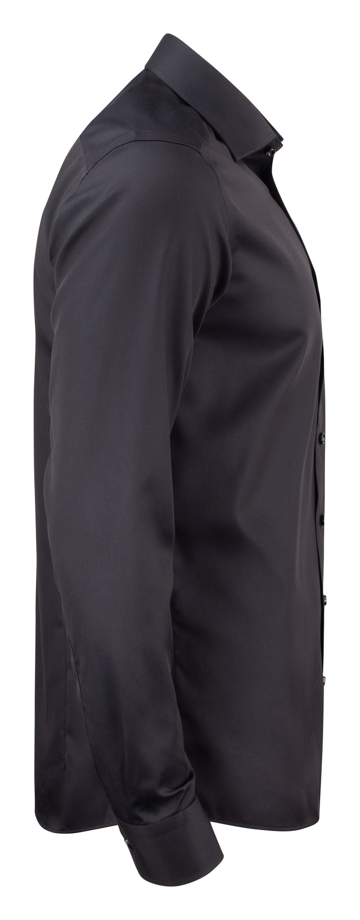 J.Harvest & Frost GB01 Twill Regular Schwarz, Seitenansicht rechts