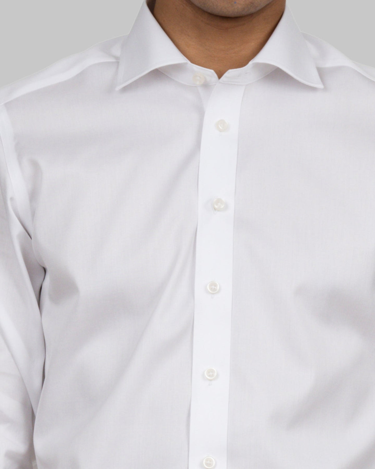 J.Harvest & Frost GB01 Twill Slim Weiss, Produktansicht