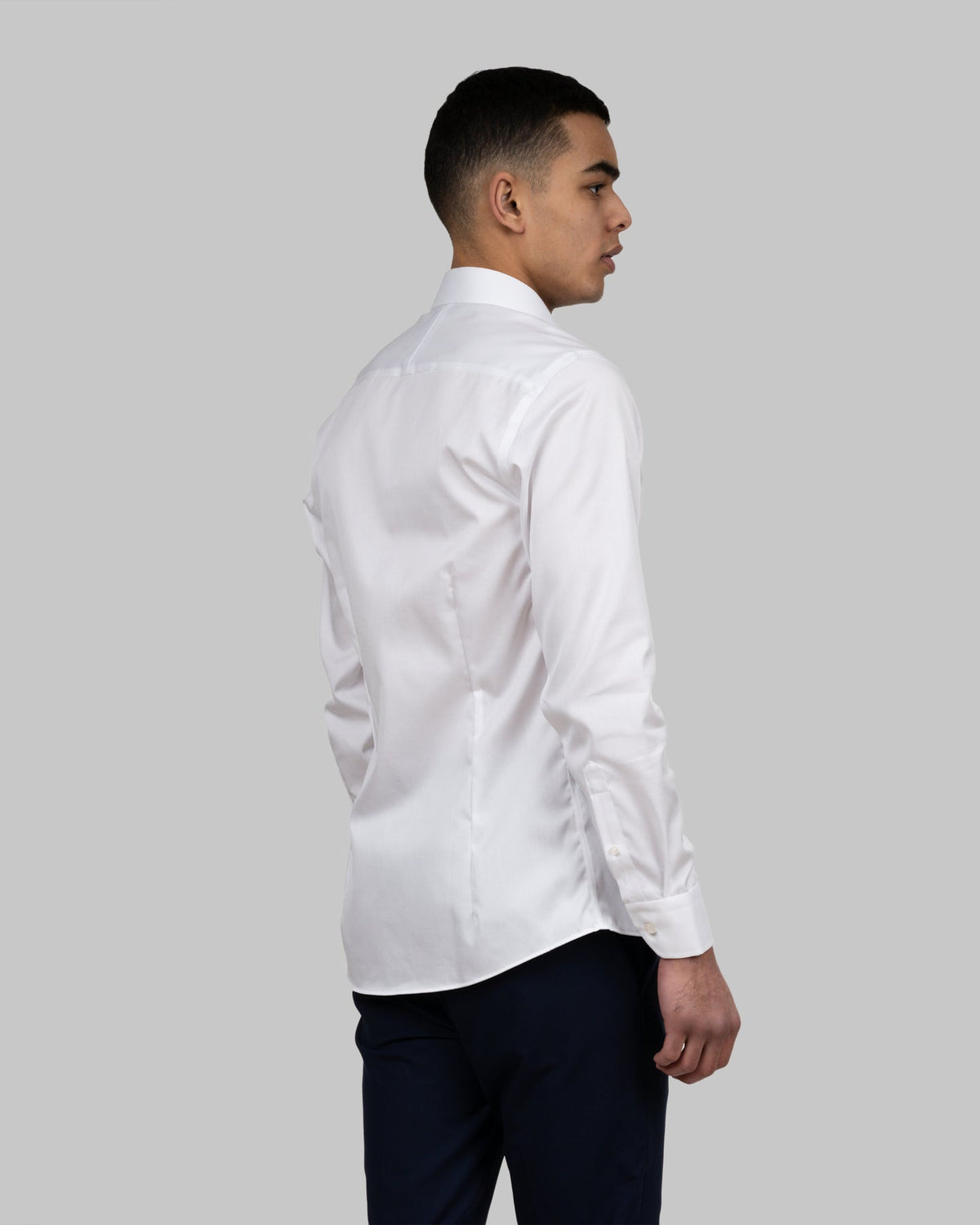 J.Harvest & Frost GB01 Twill Slim Weiss, Produktansicht