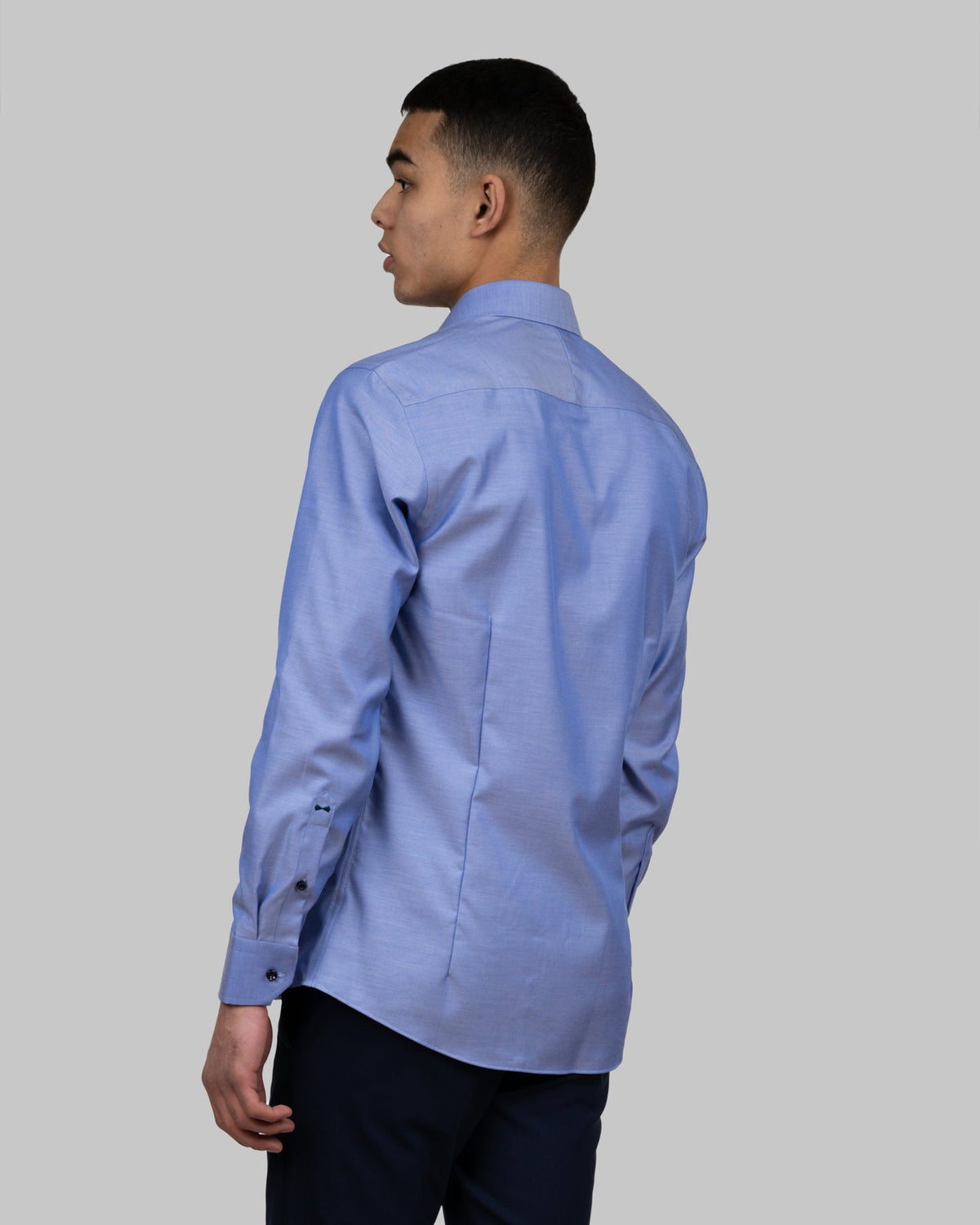 J.Harvest & Frost GB01 Twill Slim Mittelblau, Produktansicht