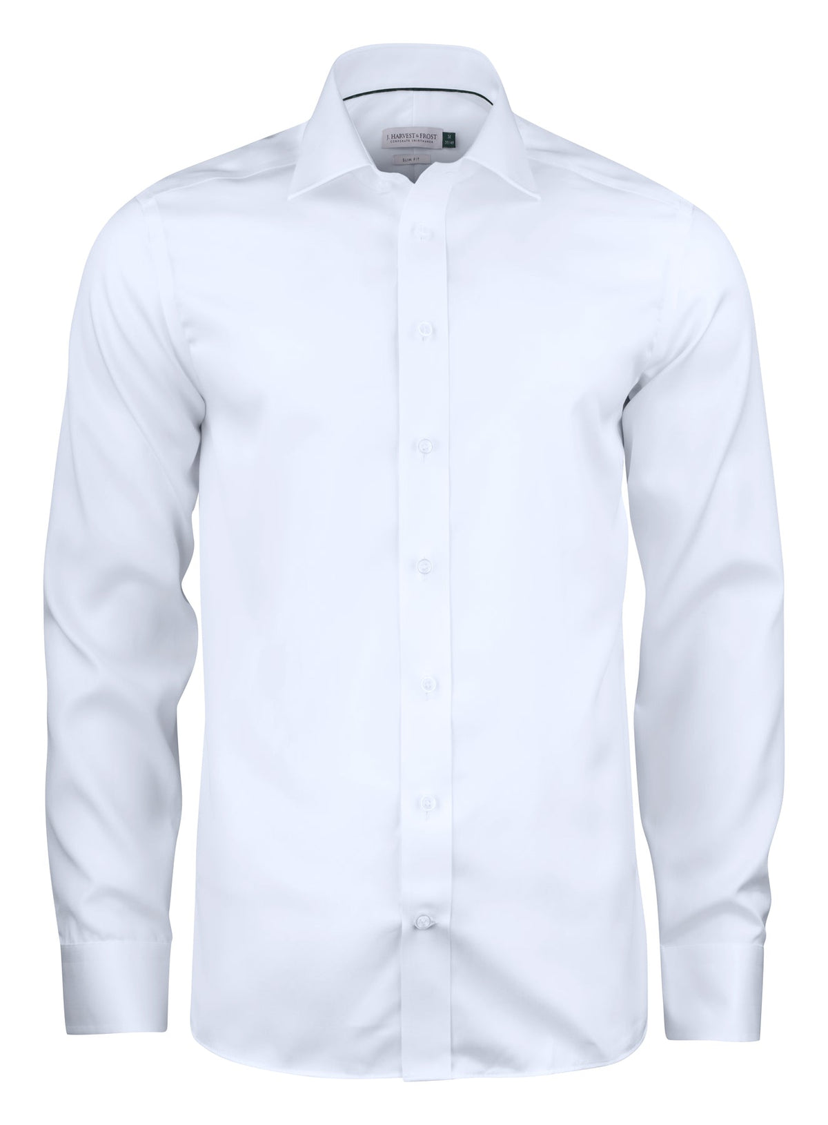 J.Harvest & Frost GB01 Twill Slim Weiss, Vorderansicht