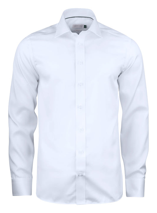 J.Harvest & Frost GB01 Twill Slim Weiss, Vorderansicht