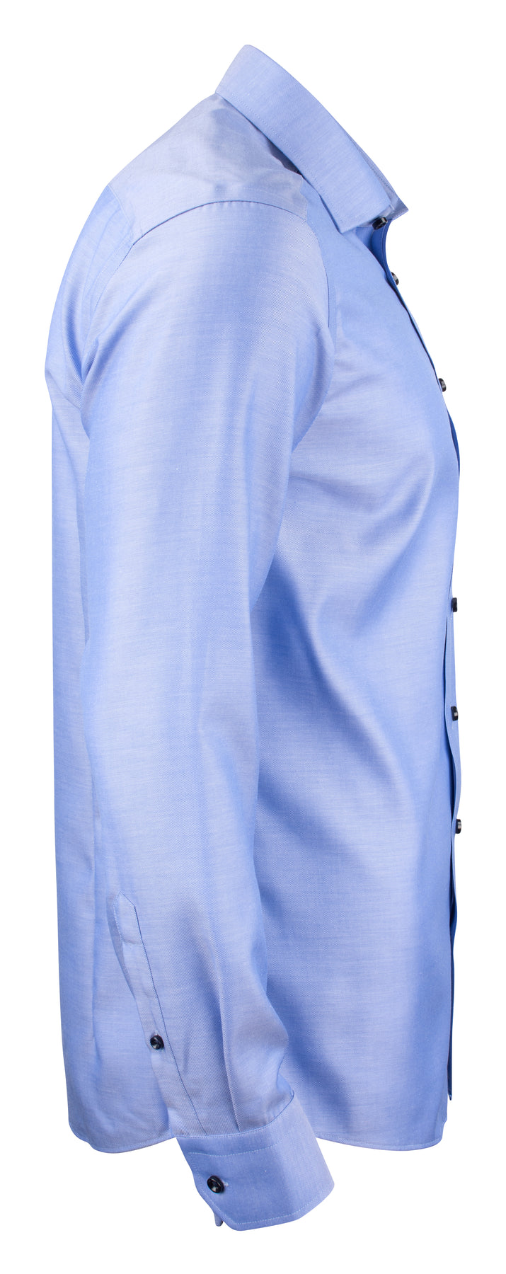 J.Harvest & Frost GB01 Twill Slim Mittelblau, Seitenansicht rechts