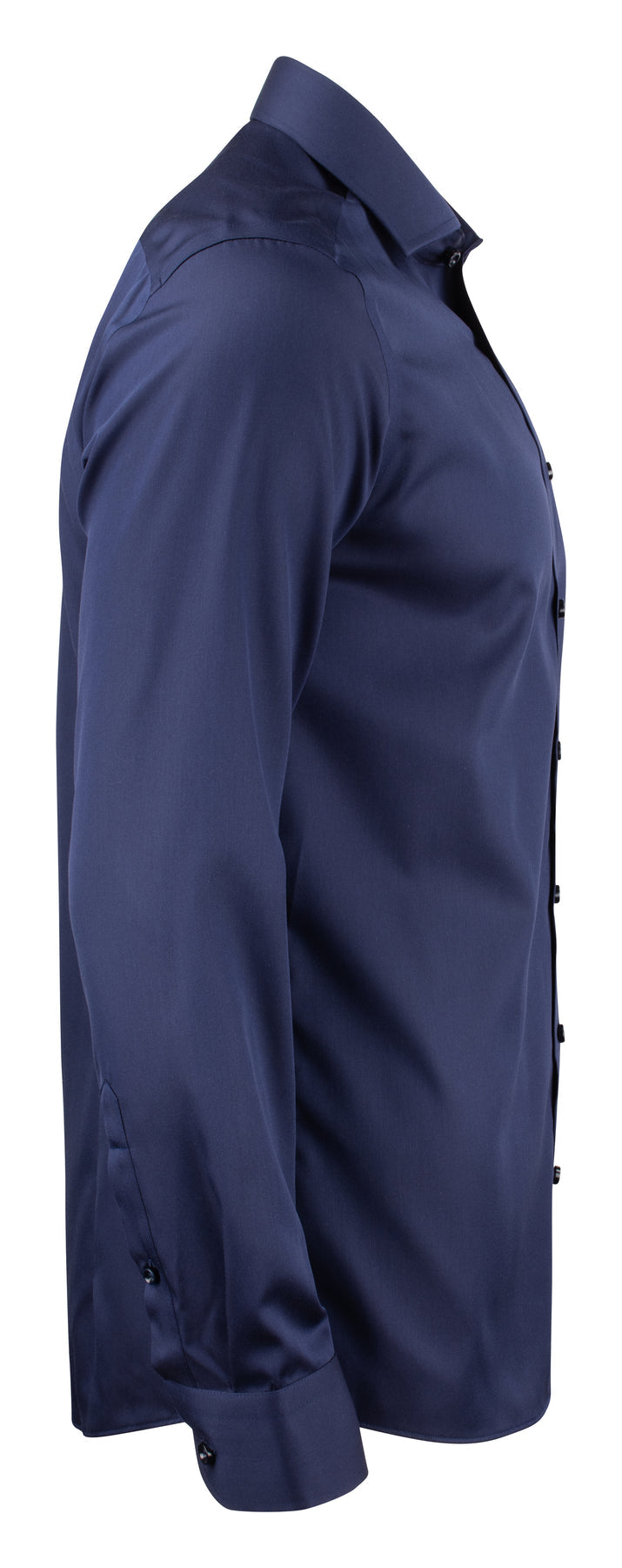 J.Harvest & Frost GB01 Twill Slim Marineblau, Seitenansicht rechts