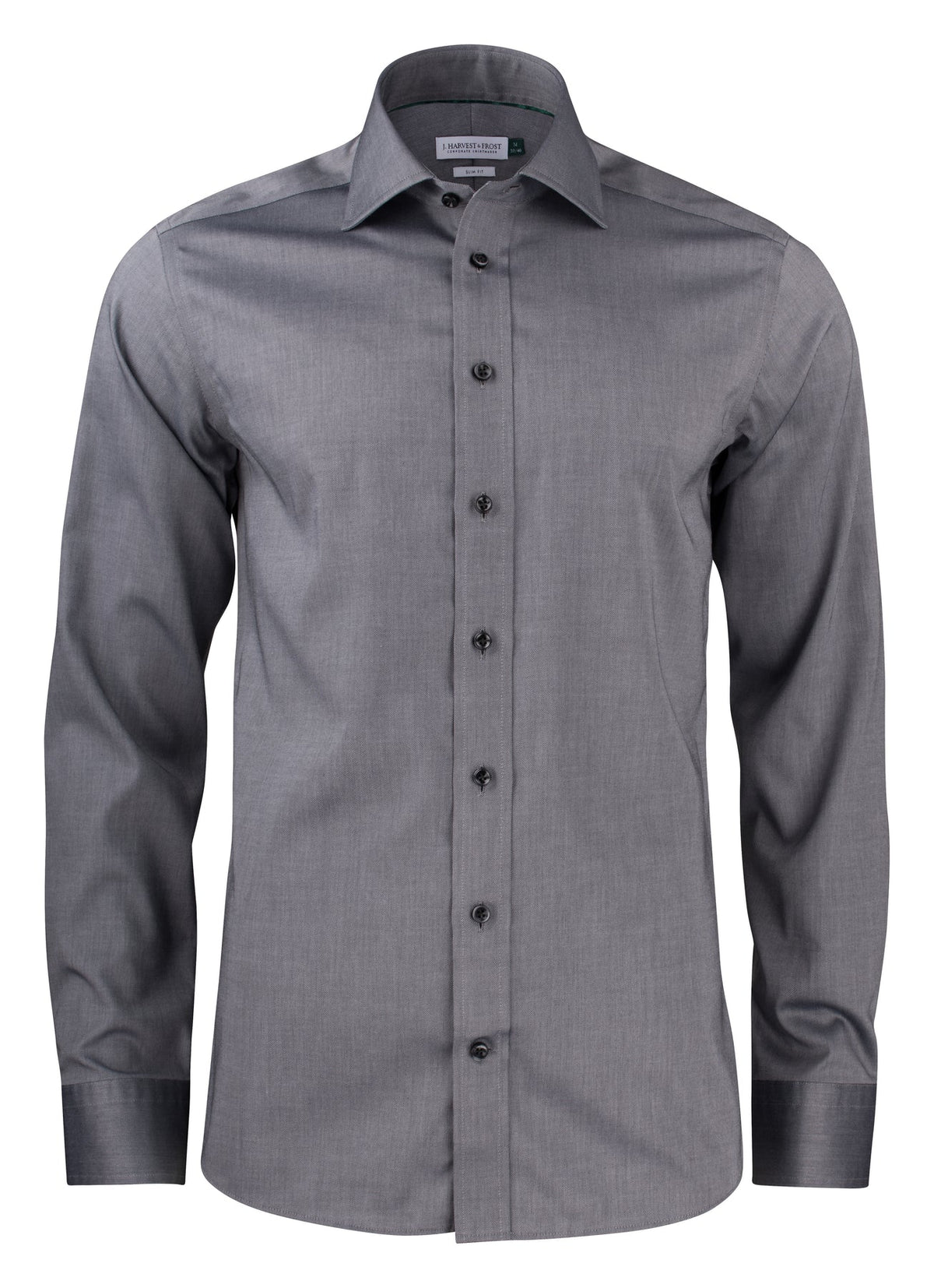 J.Harvest & Frost GB01 Twill Slim Grau, Vorderansicht