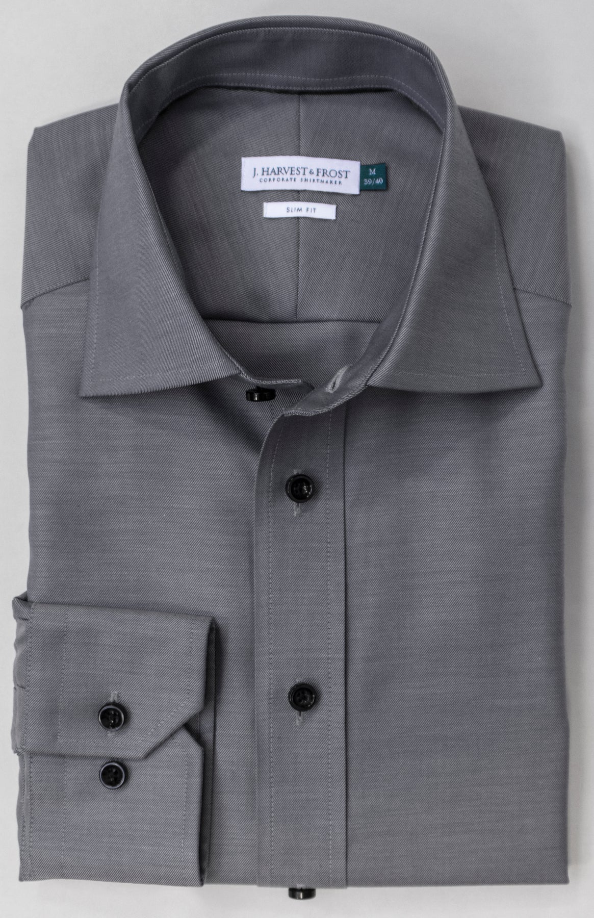J.Harvest & Frost GB01 Twill Slim Grau, Produktansicht