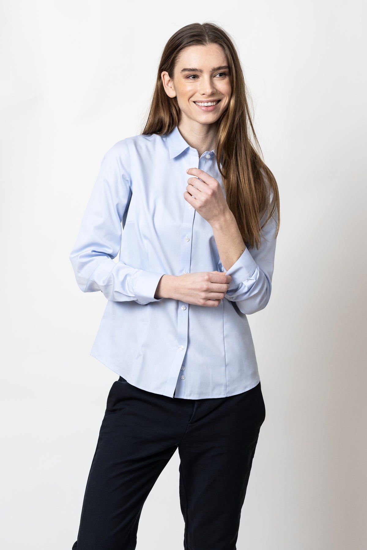 J.Harvest & Frost GB01 Twill Woman Himmelblau, Produktansicht