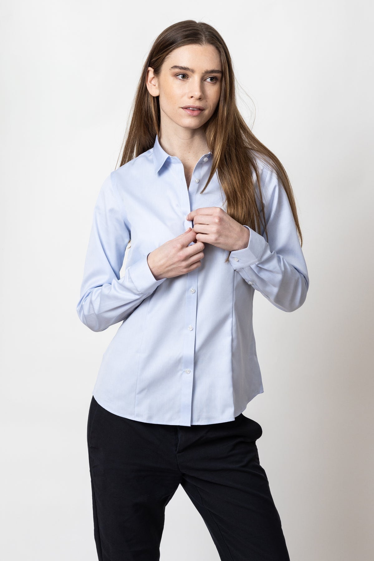 J.Harvest & Frost GB01 Twill Woman Himmelblau, Produktansicht