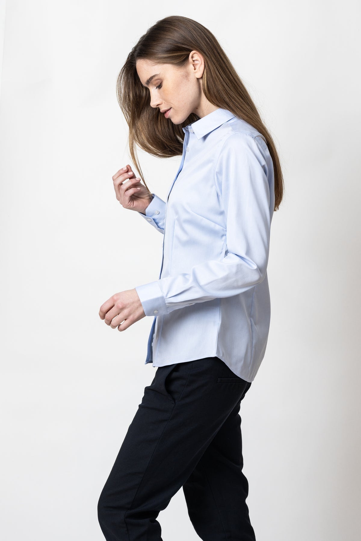 J.Harvest & Frost GB01 Twill Woman Himmelblau, Produktansicht