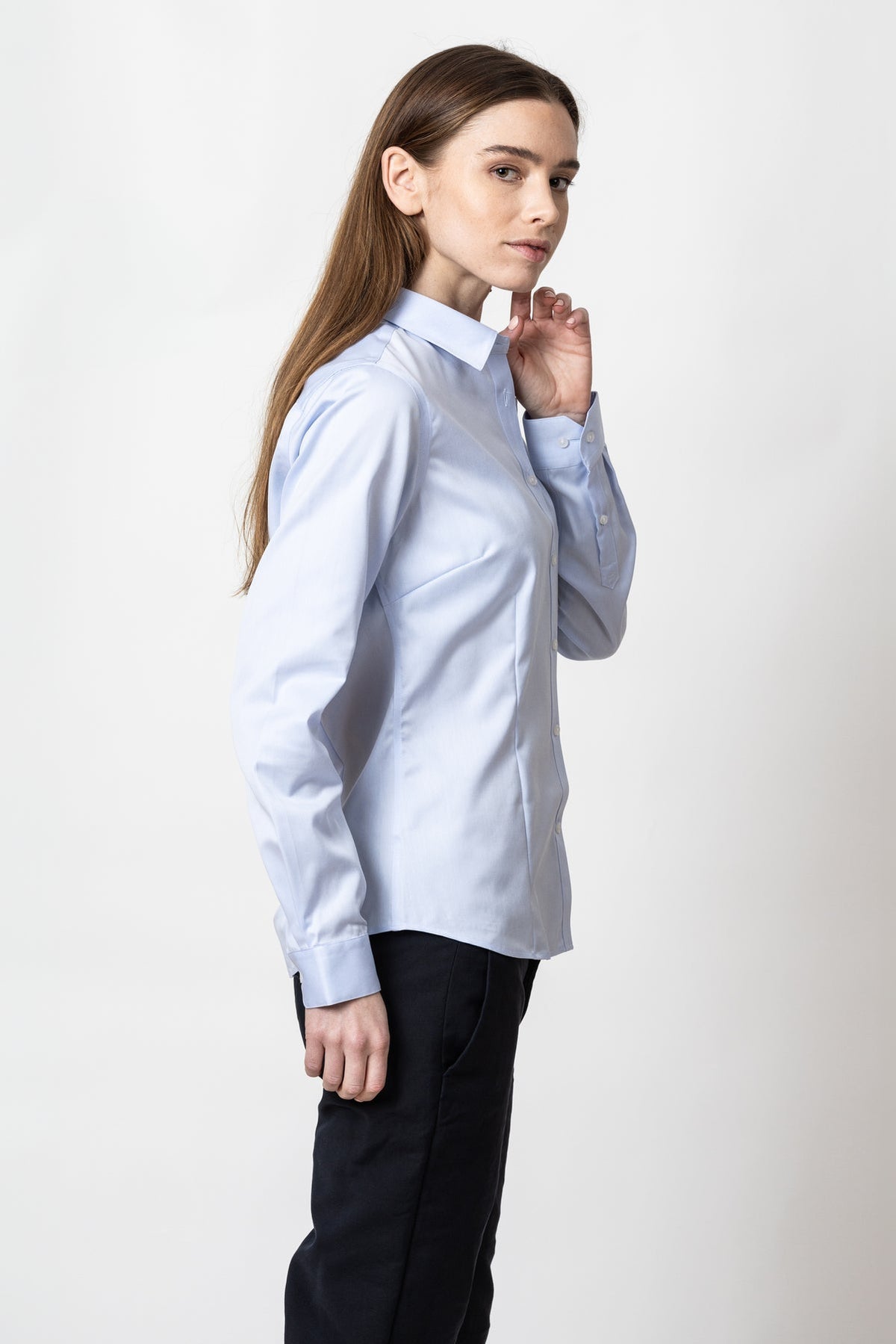 J.Harvest & Frost GB01 Twill Woman Himmelblau, Produktansicht