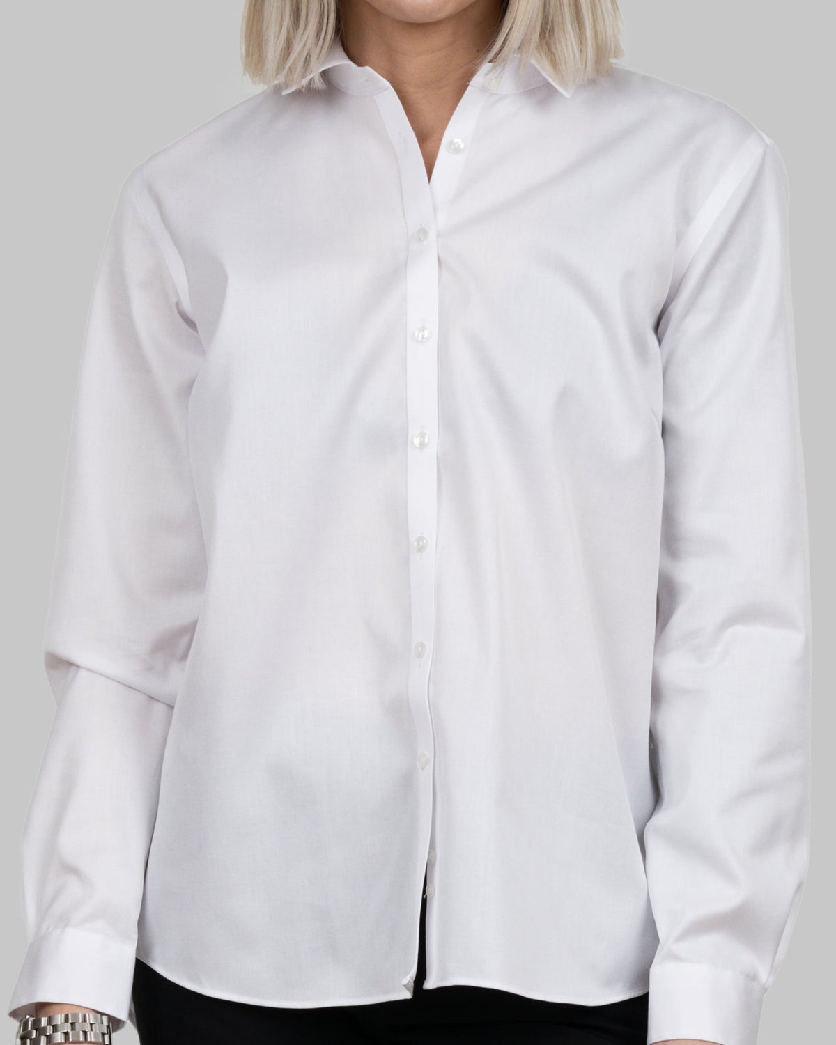 J.Harvest & Frost GB01 Twill Relaxed Woman Weiss, Produktansicht