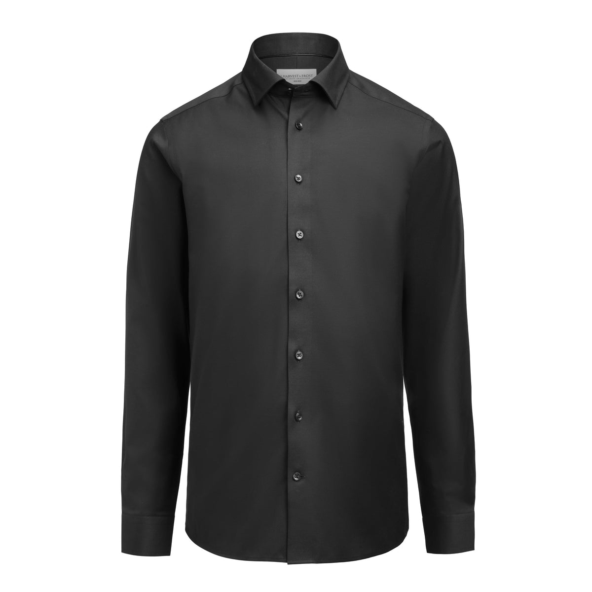 J.Harvest & Frost GB02 Twill Stretch Slim Fit Schwarz, Vorderansicht