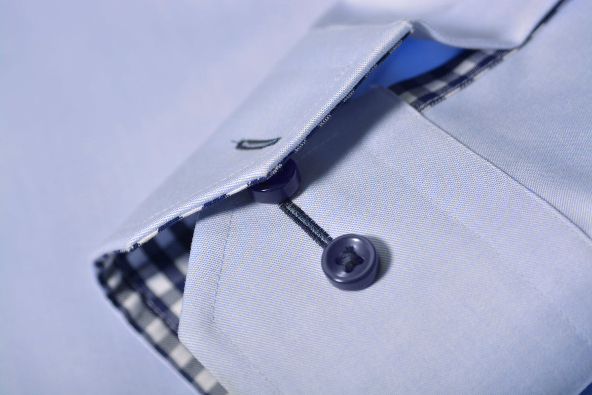 J.Harvest & Frost RB20 Twill Regular Himmelblau, Produktansicht