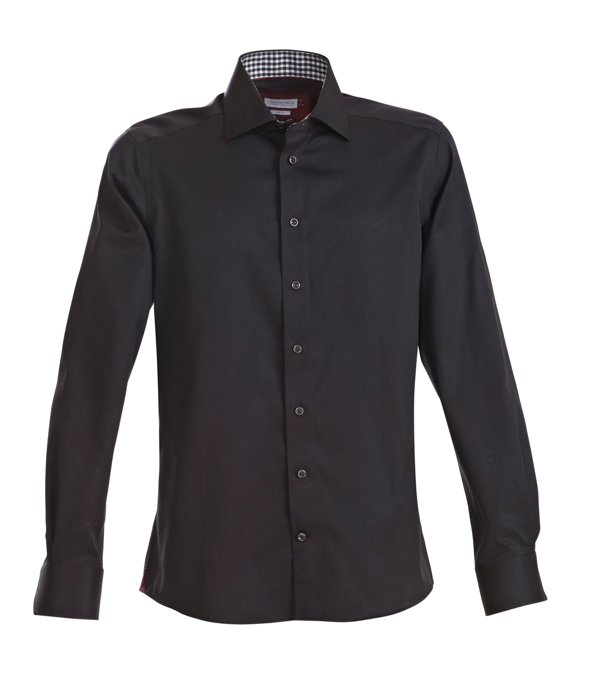 J.Harvest & Frost RB20 Twill Regular Schwarz/Rot, Produktansicht