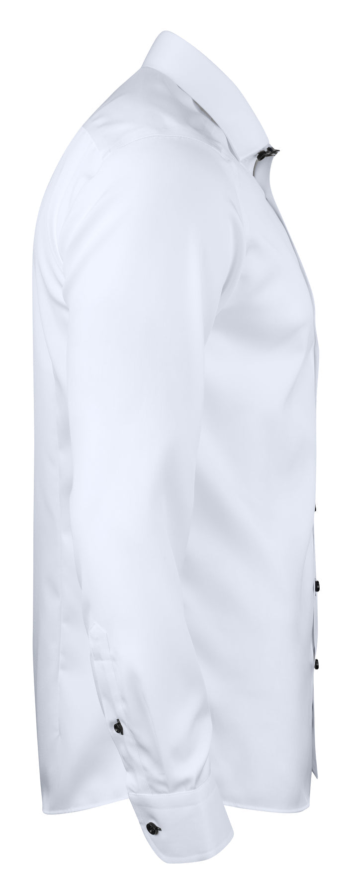 J.Harvest & Frost RB20 Twill Slim Weiss/Schwarz, Seitenansicht rechts