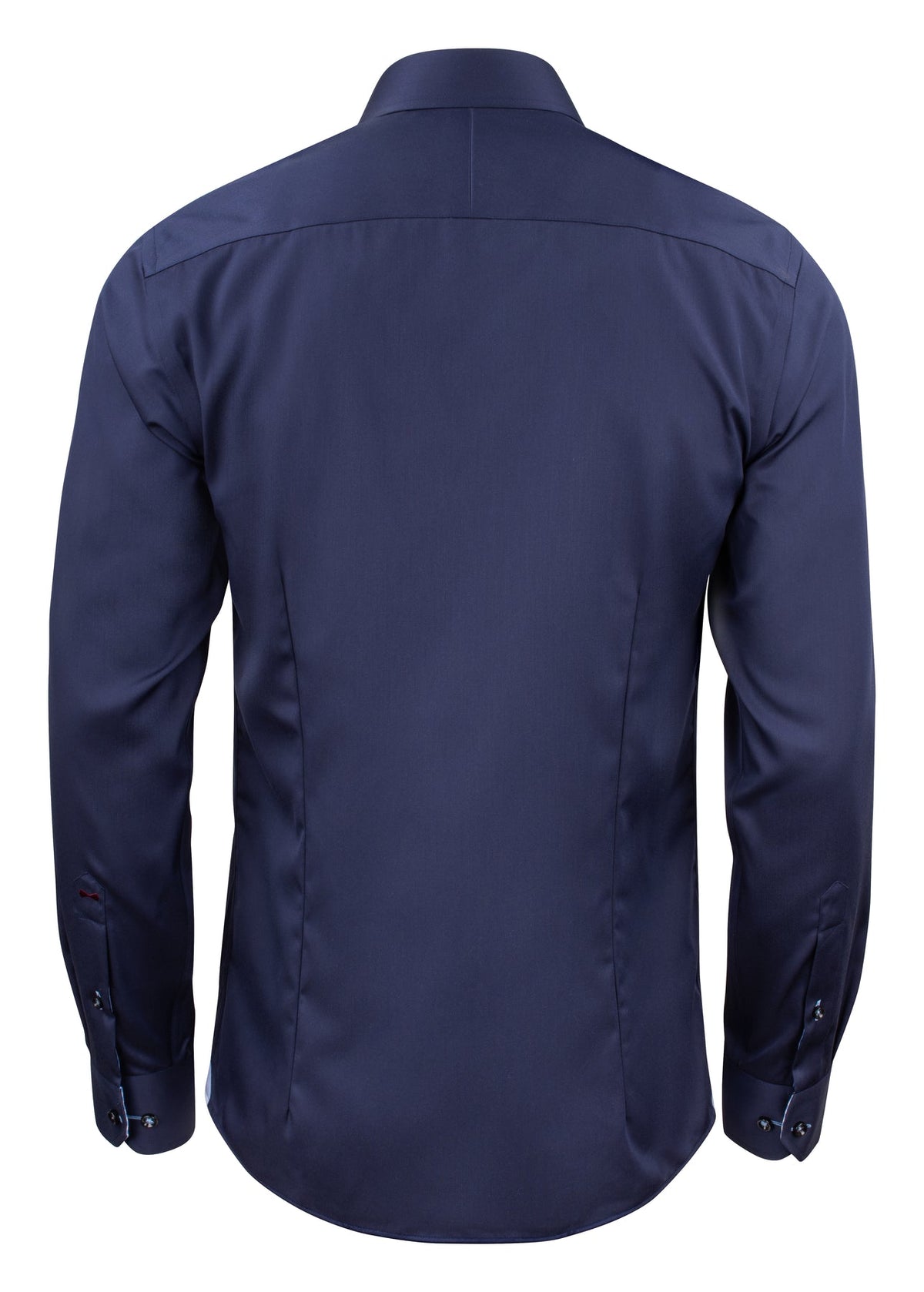 J.Harvest & Frost RB20 Twill Slim Marineblau/Himmelblau, Rückansicht