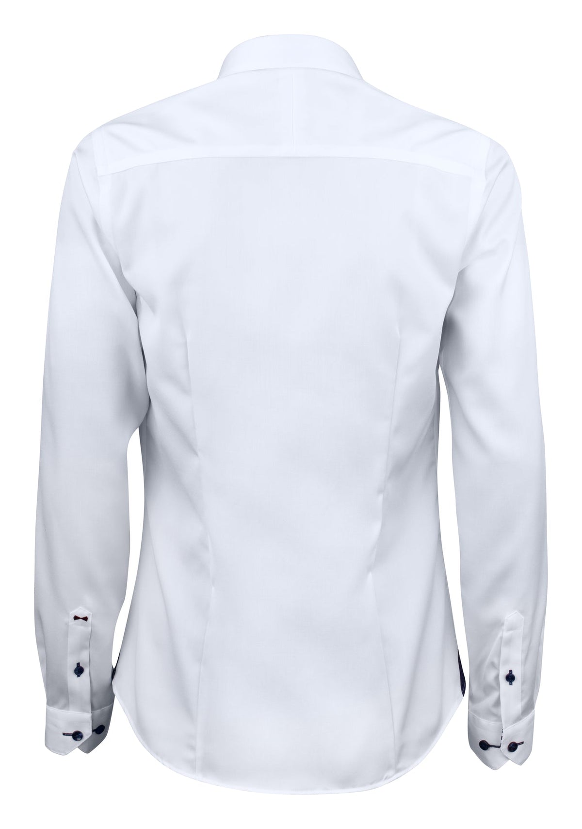 J.Harvest & Frost RB20 Twill Woman Weiss/Marineblau, Rückansicht