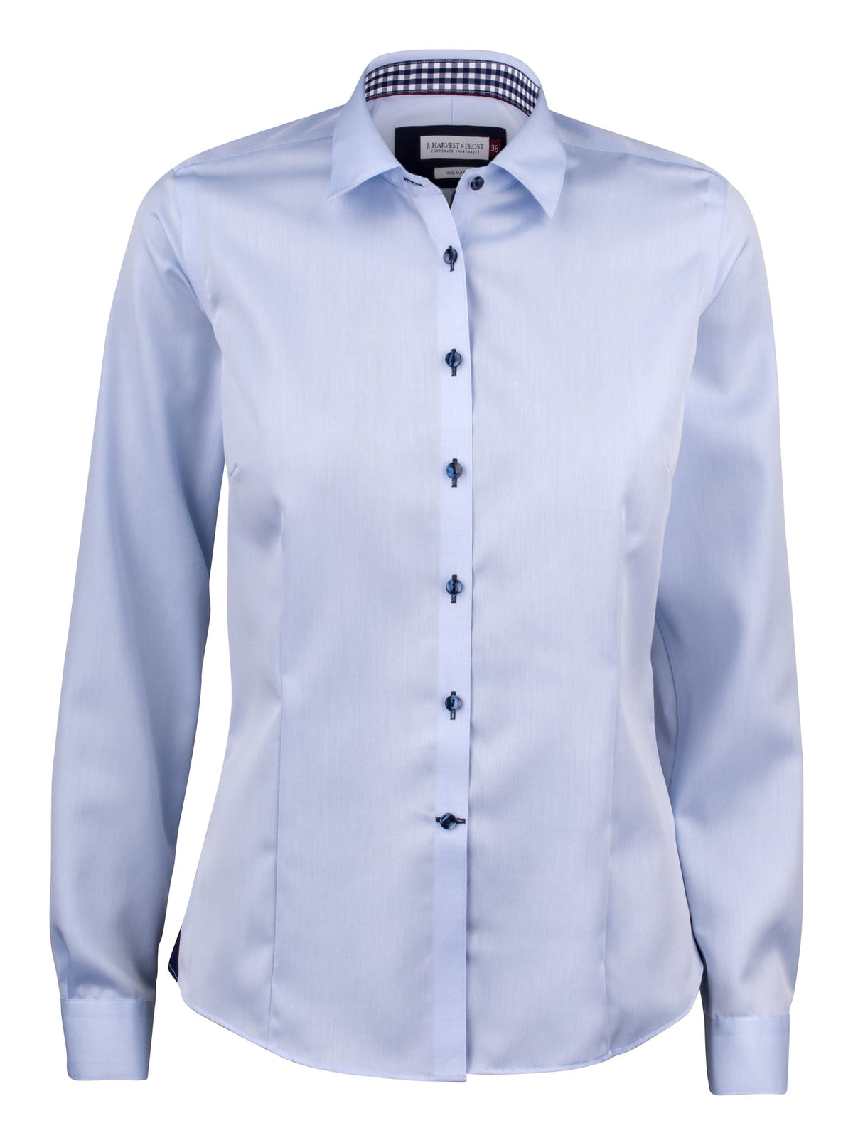 J.Harvest & Frost RB20 Twill Woman Himmelblau, Vorderansicht