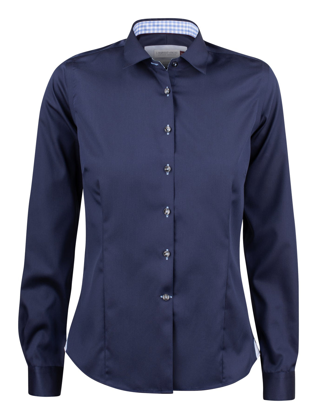 J.Harvest & Frost RB20 Twill Woman Marineblau/Himmelblau, Vorderansicht
